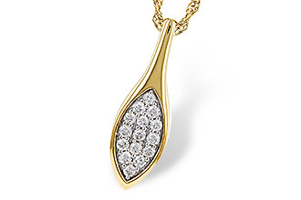 D284-06636: NECKLACE .20 TW