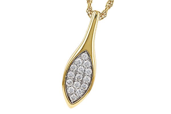 D284-06636: NECKLACE .20 TW