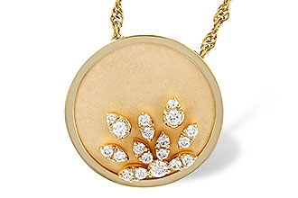 D284-07499: NECKLACE .15 TW