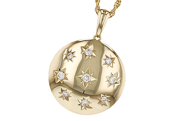 D284-91145: NECKLACE .17 TW