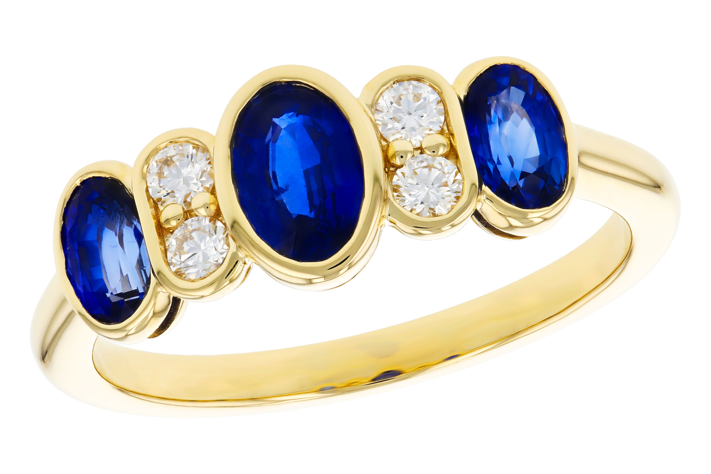 D284-92954: LDS RG 1.18 TW SAPPHIRE 1.33 TGW