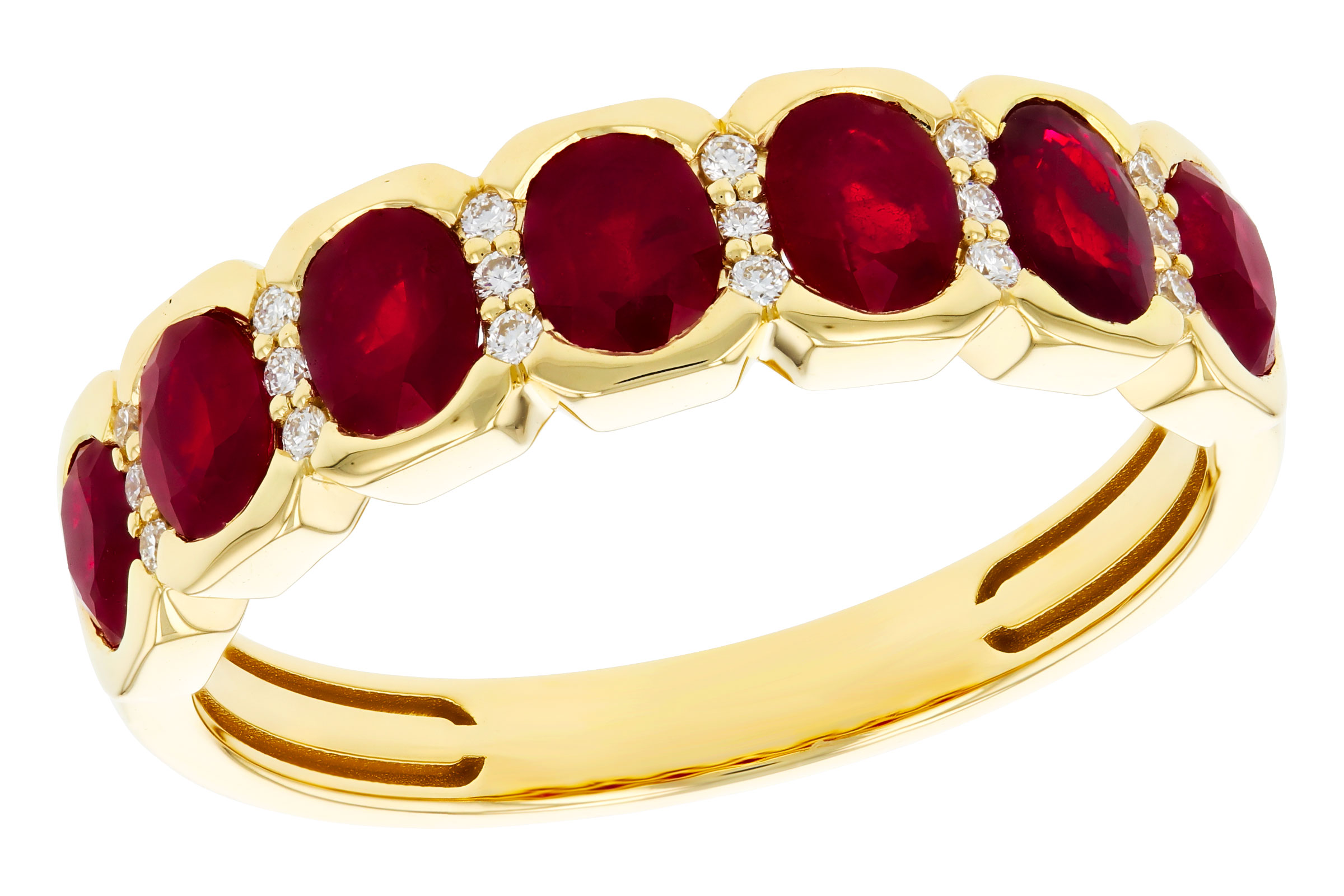 D284-92999: LDS WED RG 1.45 TW RUBY 1.52 TGW