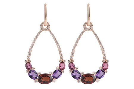 E197-66590: EARR 3.56 SEMI-PRECIOUS 3.98 TGW