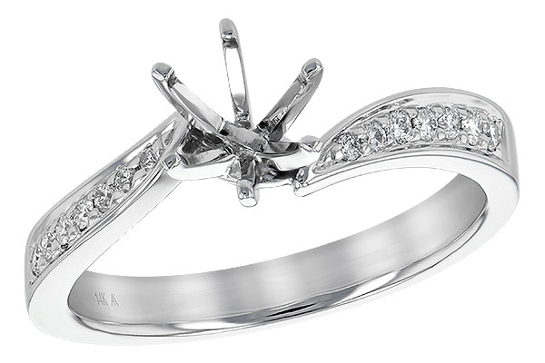 E199-45708: LDS SEMI DIA RG .12 TW