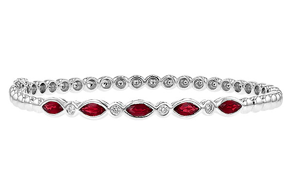 E199-52963: BANGLE 1.50 RUBY 1.63 TGW