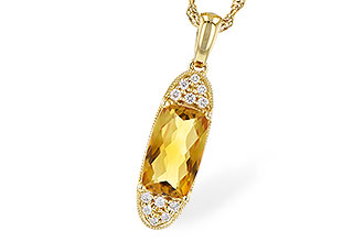 E282-25663: NECK 1.60 CITRINE 1.70 TGW