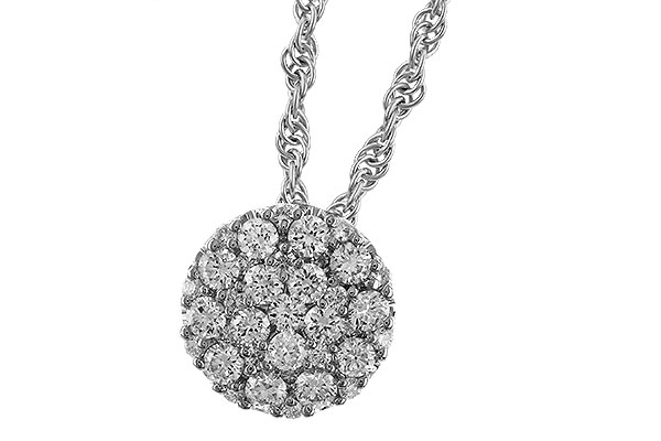 E284-02917: NECKLACE .25 TW