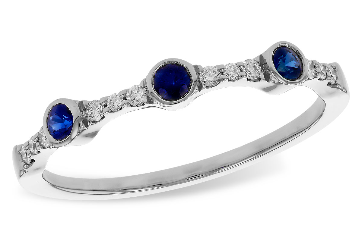 E284-02954: LDS WED RG .16 SAPPHIRE .25 TGW