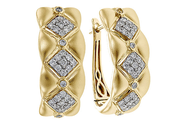 E284-03845: EARRINGS .75 TW