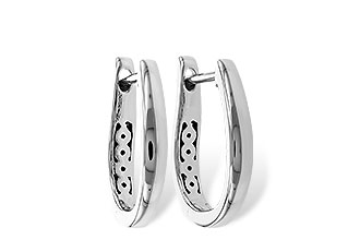 E284-05708: GOLD EARRINGS (15MM)