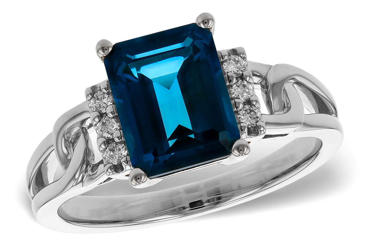 E284-06572: LDS RG 2.42 LONDON BLUE TOPAZ 2.50 TGW (9x7MM LBT)