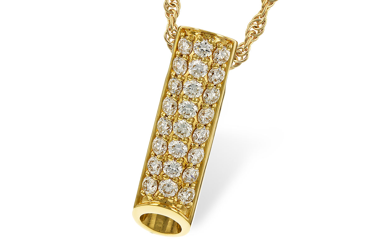 E284-06590: NECKLACE .50 TW