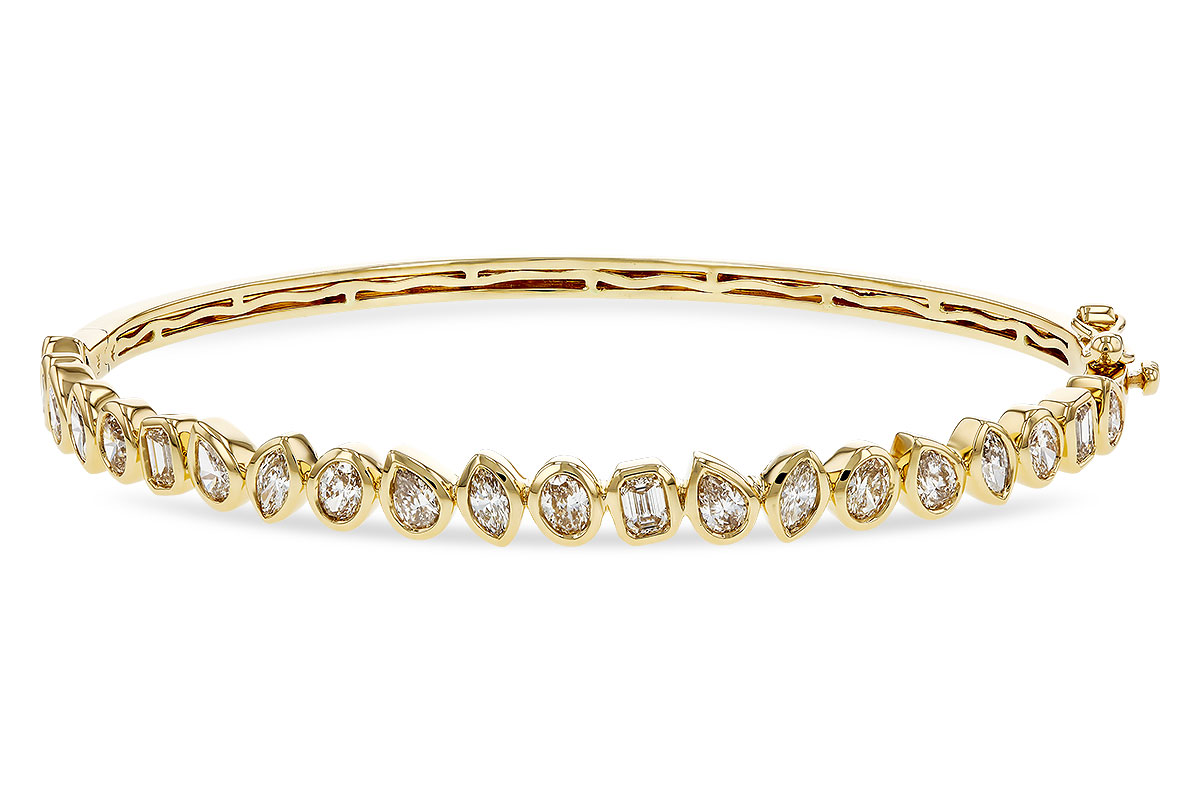 E284-07508: BANGLE 1.65 TW FANCY CUT DIAS