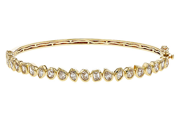 E284-07508: BANGLE 1.65 TW FANCY CUT DIAS