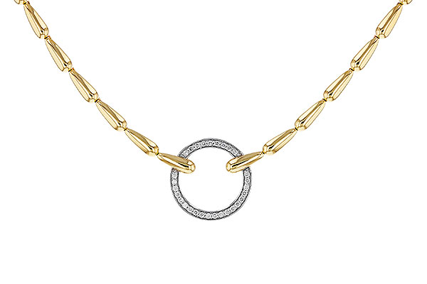 E284-08408: NECKLACE .33 TW (17")