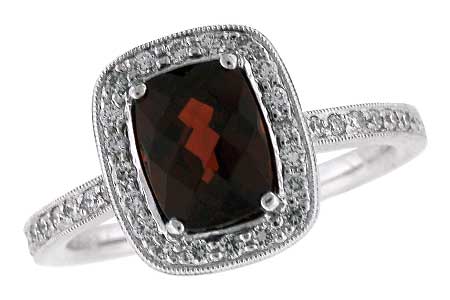 F193-10254: LDS DIA RG 1.85 GARNET 2.11 TGW