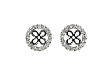 F196-76572: EARRING JACKETS .30 TW (FOR 1.50-2.00 CT TW STUDS)