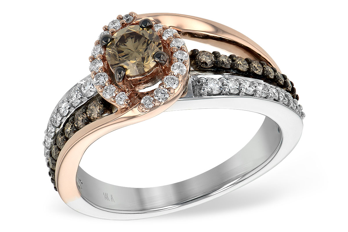 F198-61135: LDS DIA RG .40 BROWN CTR .97 TW