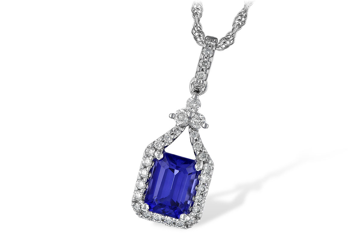 F199-45672: NECK 1.42 TANZANITE 1.72 TGW