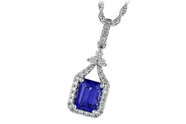 F199-45672: NECK 1.42 TANZANITE 1.72 TGW