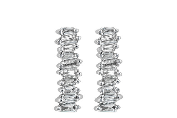 F199-49363: EARR .21 TW BAGUETTES