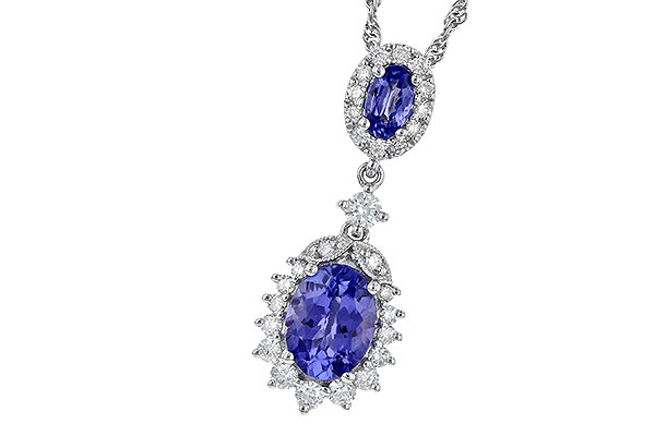 F199-51181: NECK 1.26 TW TANZANITE 1.60 TGW