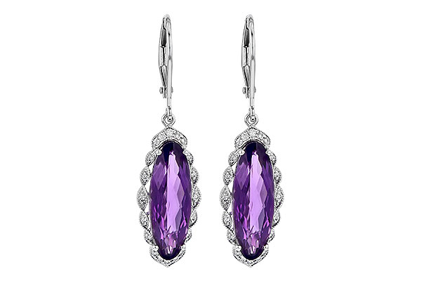 F199-52917: EARR 4.75 AMETHYST 4.90 TGW