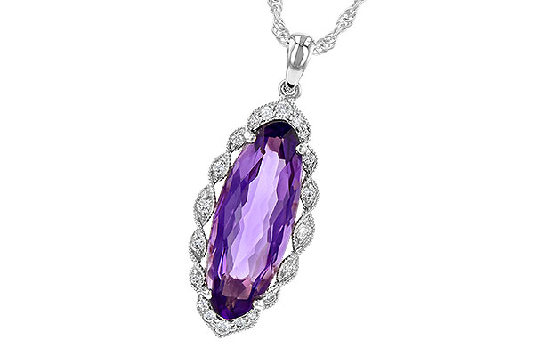 F199-52926: NECK 3.60 AMETHYST 3.74 TGW