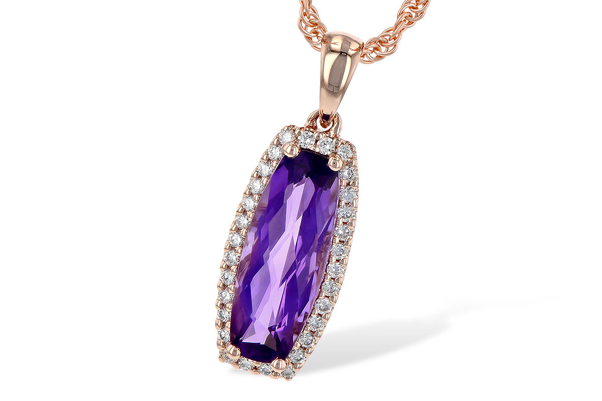 F199-52935: NECK 1.34 AMETHYST 1.46 TGW