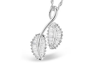 F282-19335: NECK .48 TW BAGUETTE DIAS
