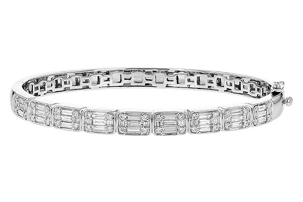 F282-21154: BANGLE 1.25 TW BAGUETTES