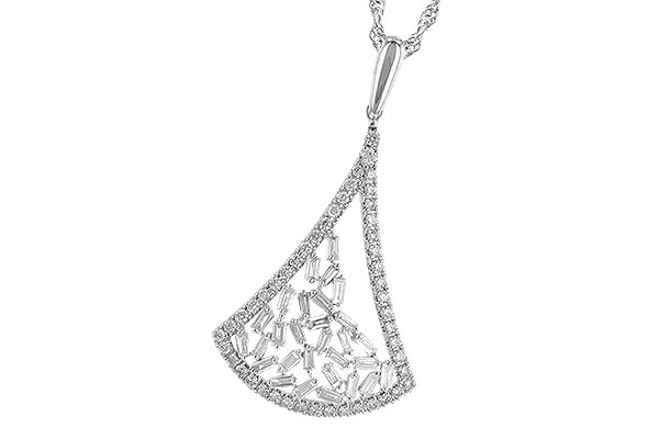 F282-23854: NECKLACE .50 TW