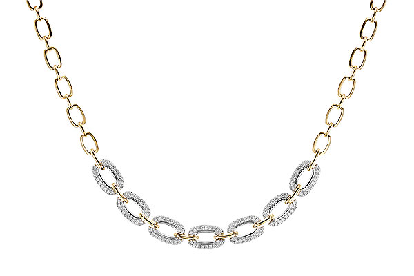 F283-10208: NECKLACE 1.95 TW (17 INCHES)