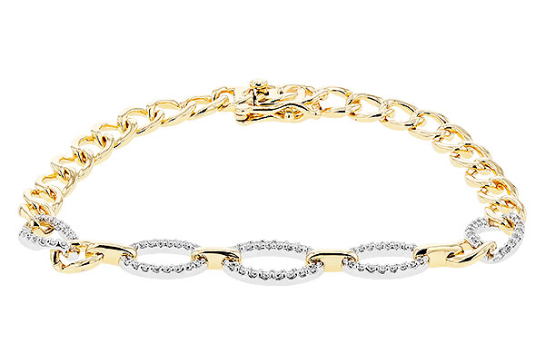 F283-11135: BRACELET .75 TW (INCLUDES BAR LINKS)