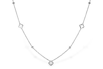 F284-02054: NECKLACE .20 TW (18")