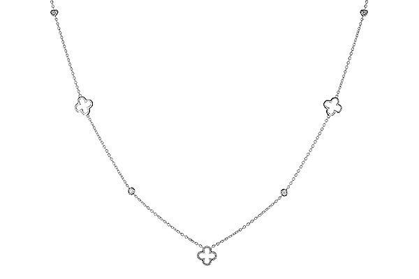 F284-02054: NECKLACE .20 TW (18")