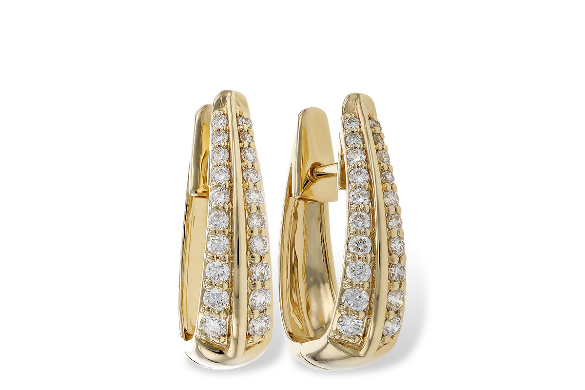 F284-02954: EARRINGS .50 TW