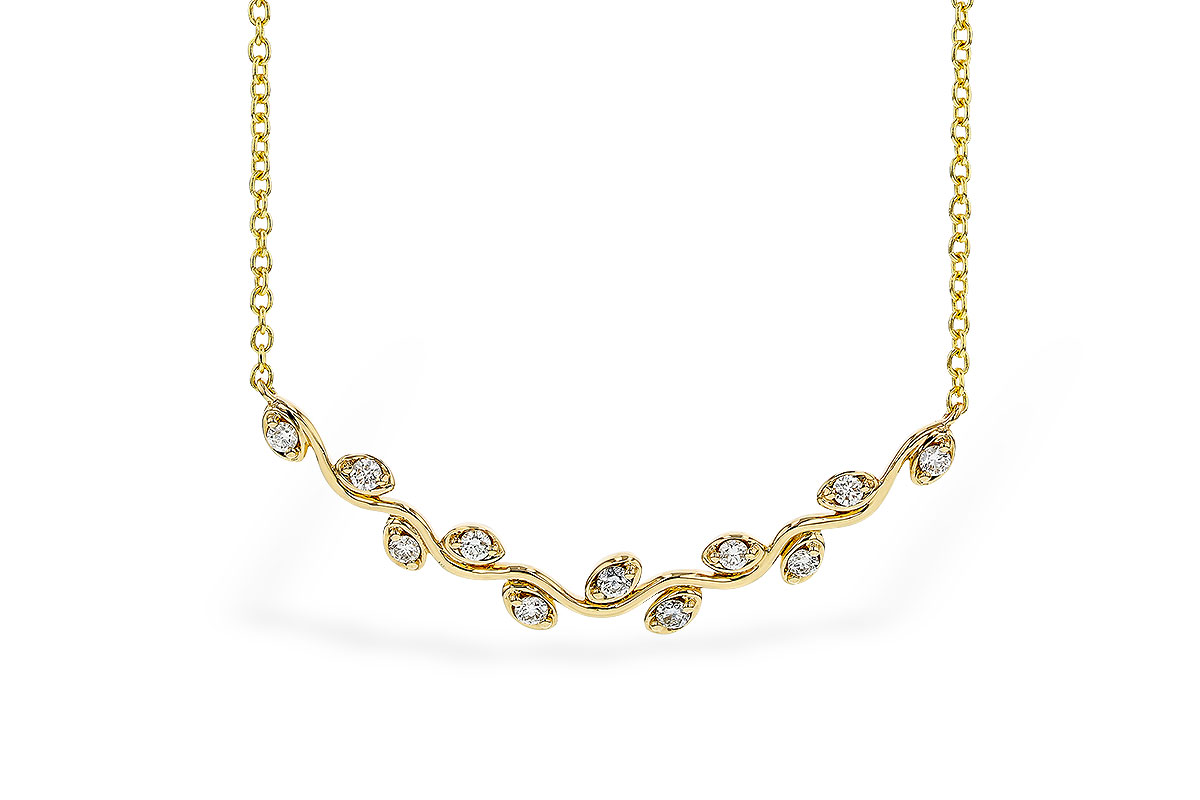 F284-07499: NECKLACE .25 TW (18")