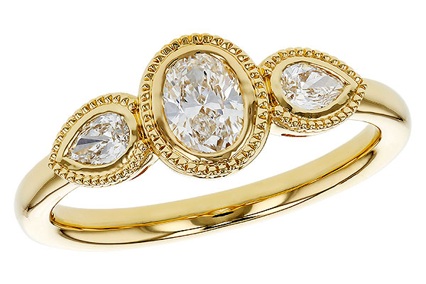 F284-07535: LDS DIA RG .60 TW FANCY CUT DIAMONDS