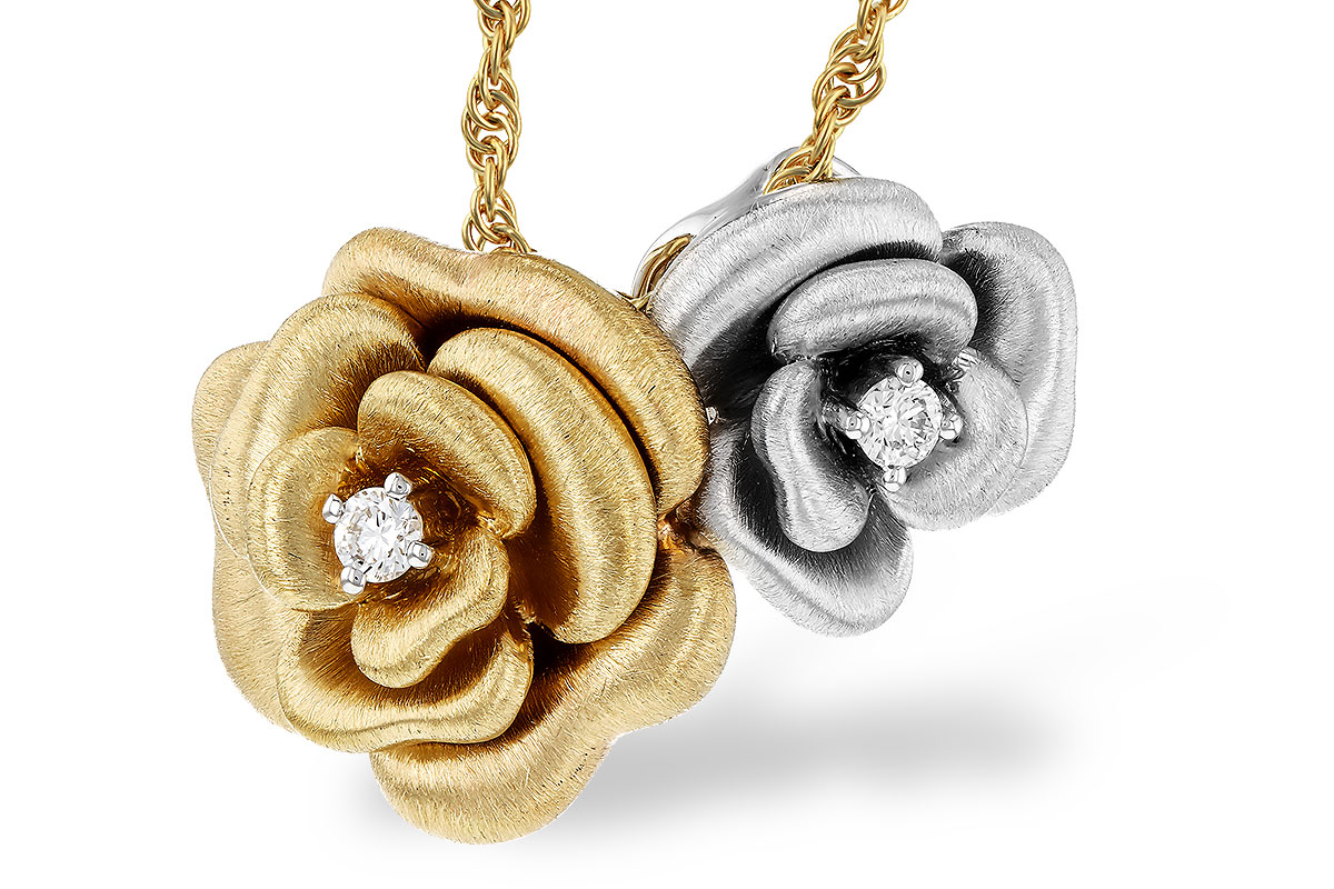 F284-91154: NECKLACE .06 TW
