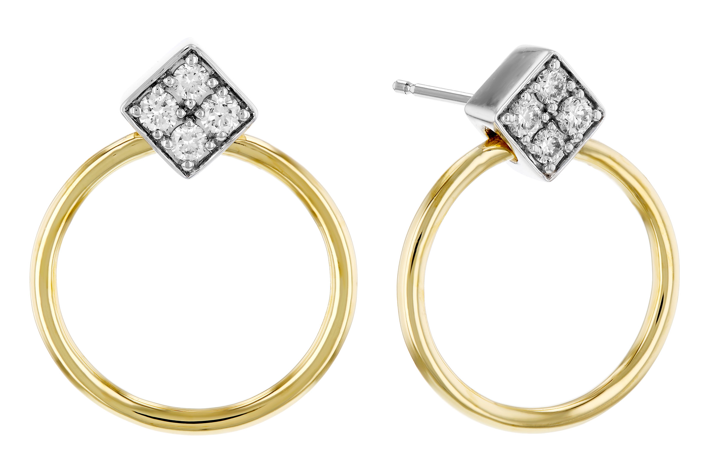 F284-92054: EARRINGS .25 TW