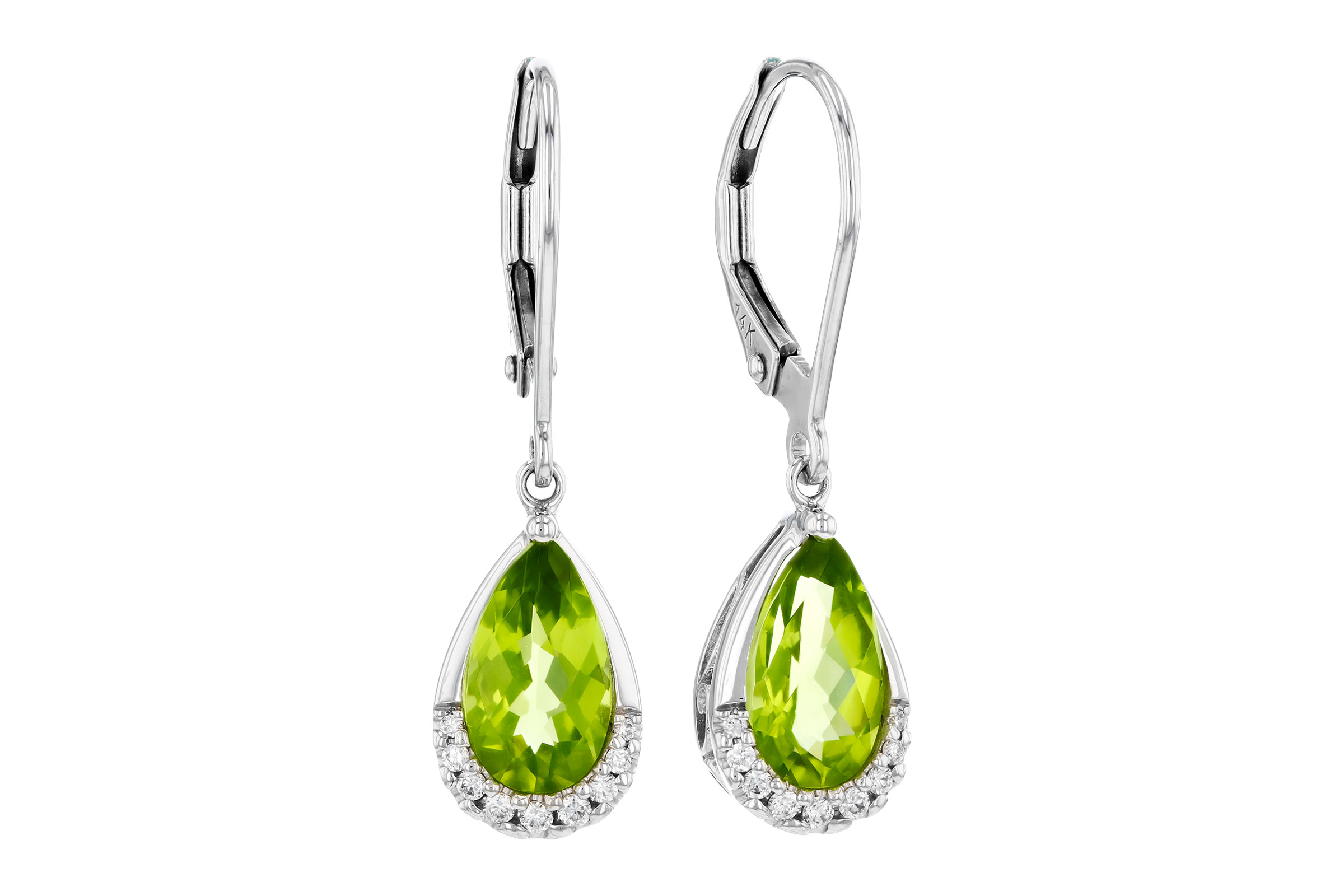 F284-92926: EARR 1.85 PERIDOT 1.94 TGW (9x5MM PS)