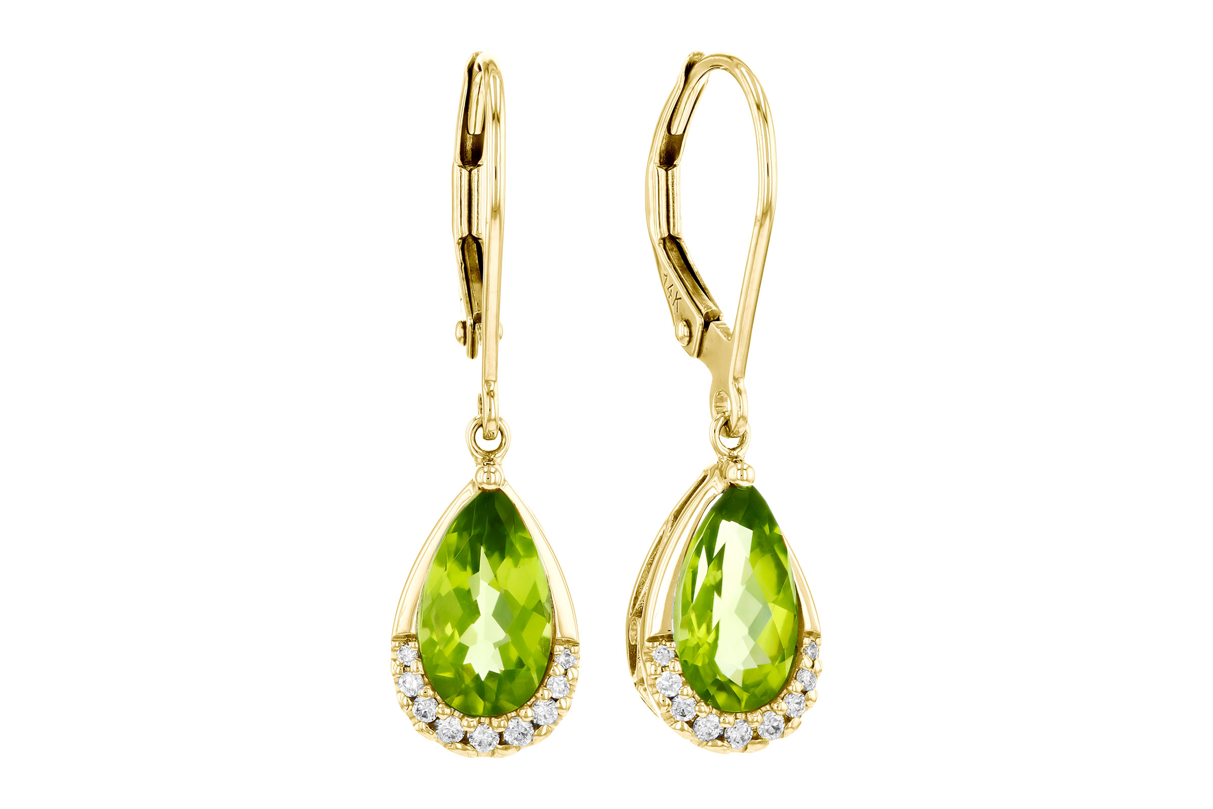 F284-92926: EARR 1.85 PERIDOT 1.94 TGW (9x5MM PS)