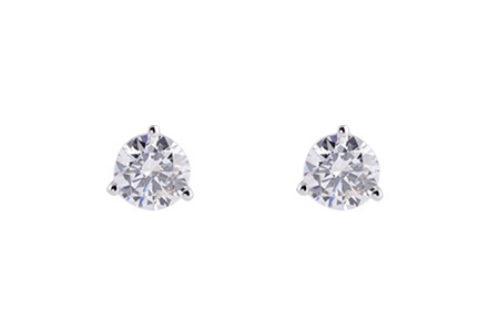 G193-15672: EARRINGS .40 TW