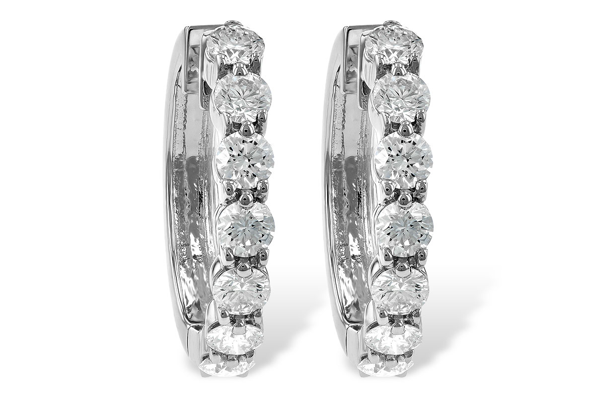 G194-93844: EARRINGS 2 CT TW