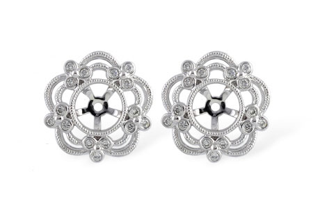 G194-94817: EARRING JACKETS .16 TW (FOR 0.75-1.50 CT TW STUDS)
