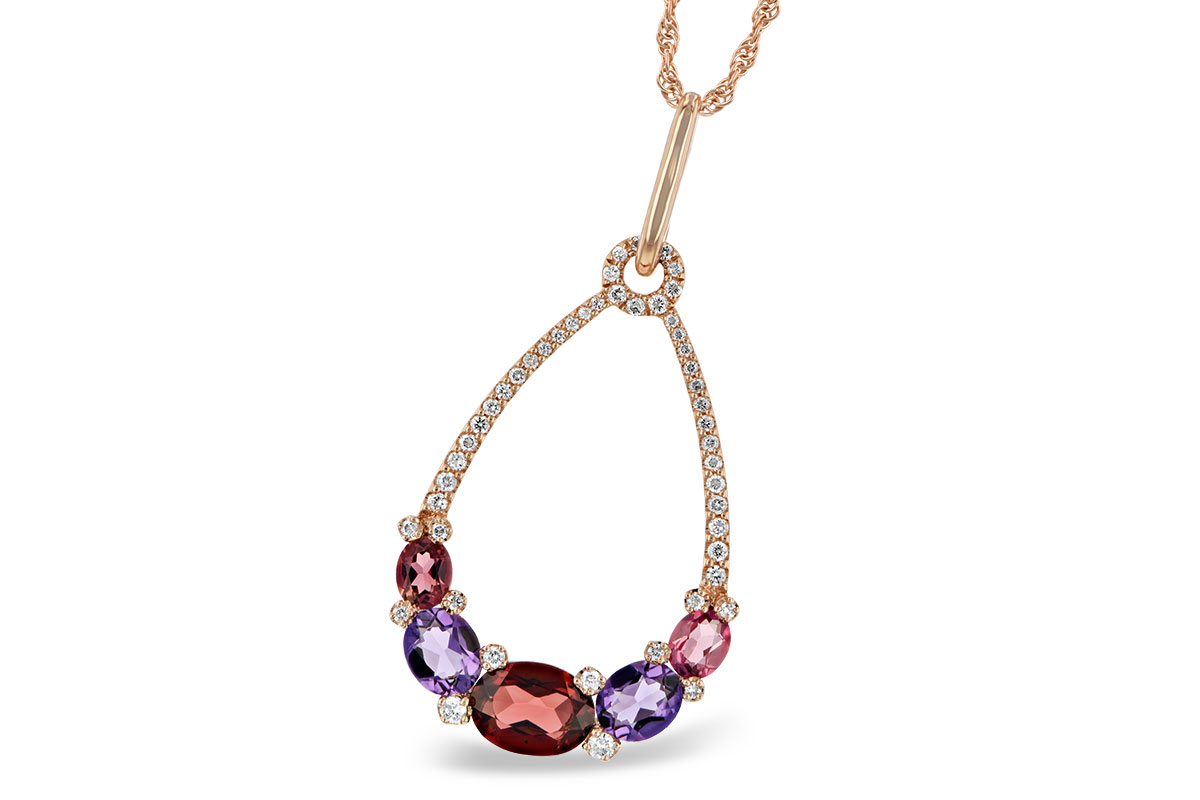 G196-76626: NECK 1.47 SEMI-PRECIOUS 1.67 TGW