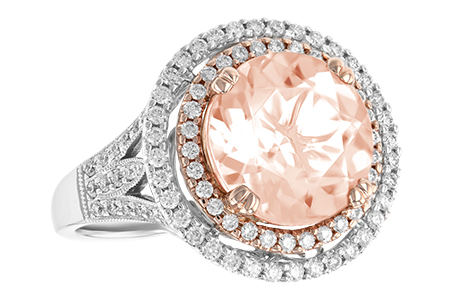 G197-67463: LDS RG 3.94 MORGANITE 4.50 TGW