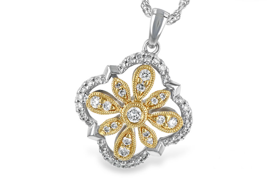 G197-70272: NECKLACE .30 TW
