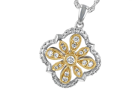 G197-70272: NECKLACE .30 TW